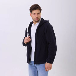 RODOS Толстовка на молнии мужская флис М-322 Черный  фото 27