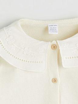 Bebe Yaka Ajurlu K?z Bebek Triko H?rka