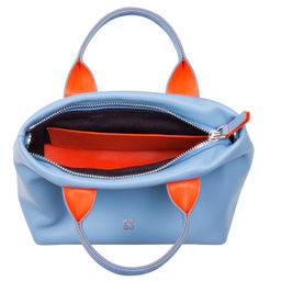 Итальянская миниатюрная женская сумочка DuDu Bags серии Ibiza | пастельно-голубой - Dudubags фото 3