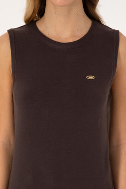 Kad_n Koyu Kahverengi Bisiklet yaka S_veter - U.s. polo assn фото 6