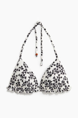 Top de bikini de tri?ngulo con push-up