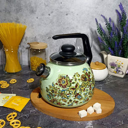 Чайник для плиты 3,0л со св. Imperio 1Rc12 салат.