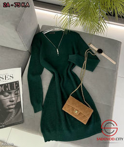 Платье женское на полузамке - Bruno фото 3