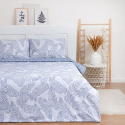 Постельное бельё LoveLife евро Feathers 200х217см, 225х240см, 50х70см-2шт,100% хлопок, сатин, 125г/м?  фото 3