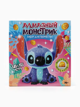 Алмазная мозаика на фигурке Монстрик, полное заполнение - Disney фото 10