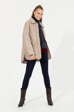Женское пальто Stone без капюшона из синтетического материала