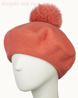 Берет фетр флис Помпон 115 Берет женский флис (58-59) - Tonak фото 39