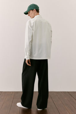 Camisa de popelina Regular Fit - H&m фото 4