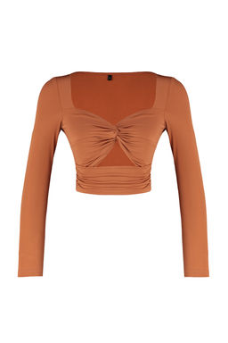 Tarc?n Cut Out/Pencere Detayl? Orme Bluz TPRAW24BZ00027