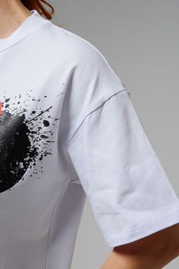 8506/1 Футболка женская оверсайз - Натали фото 216