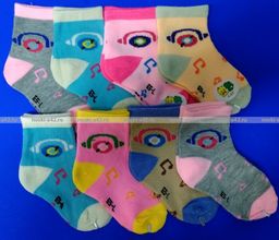 Цена за 12 пар. Носки детские Бебики 6-12 (длина стопы носка 10-11 см) - For you фото 9
