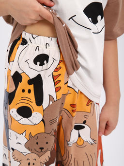 Пижама "Друзья" бежевый