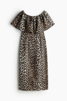 Vestido off-the-shoulder - H&m фото 8