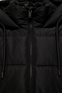SHORT WATER-REPELLENT AND WINDPROOF HOODED ANORAK - Zara фото 13