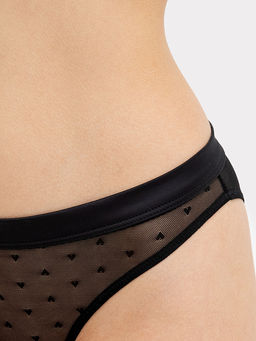 Цена за 2 штуки! Трусы женские слипы в черном цвете - Mark formelle фото 6