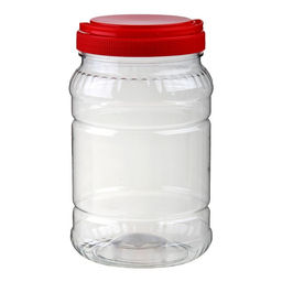 Цена за 2 шт. Банка для хранения сыпучих продуктов Альтернатива, 2 л, пластик, МИКС