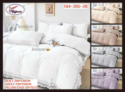 Одеяло с простыней и наволочками Koloco 164-205 ФИОЛЕТОВЫЙ