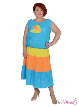 Юбка Модель №1643 размеры 44-84 - Plusmoda фото 5