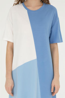 Женское темно-синее трикотажное платье - U.s. polo assn фото 6