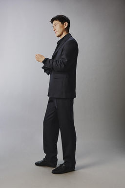 100% WOOL ORIGINS SUIT TROUSERS - Zara фото 12