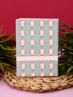 ОБЛОЖКА ДЛЯ ПАСПОРТА Unicorn Blue, плотность 600 мкм