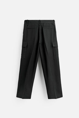 PLEATED CARGO TROUSERS - Zara фото 8