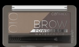 CATRICE Водостойкая пудра для бровей в наборе Brow Powder Set Waterproof, 010 Ash Blond