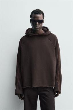 CONTRAST STRIPE SWEATSHIRT - Zara фото 2