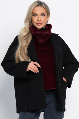 Пальто-пиджак (черный) Б15084-7М