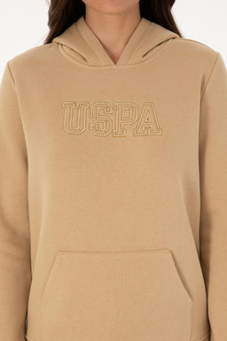 Kad_n Kum _ardonlu Kap__onlu Basic Sweatshirt - U.s. polo assn фото 6