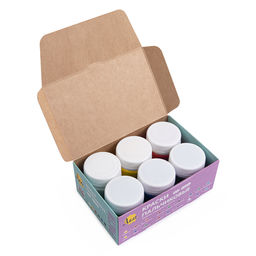 Краска пальчиковая Лео Расти набор LGFP-0106 6 цв. х 40 мл  фото 3