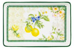 Масленка 13,5*9*6,5 см Лимоны NEW BONE CHINA - Elan gallery фото 5