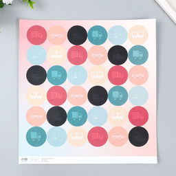 Цена за 5 шт. Бумага для скрапбукинга Арт Узор. Транспорт, 180 г/м?, 30.5?32 см