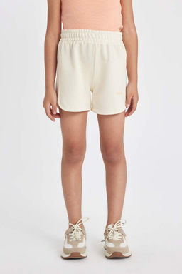 Шорты с принтом для девочек - Defacto фото 4