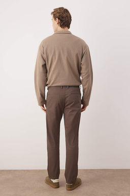 Siyah Erkek Dokuma Esnek Kumas Pantolon TMNAW26PL00033 - Trendyolmilla фото 25