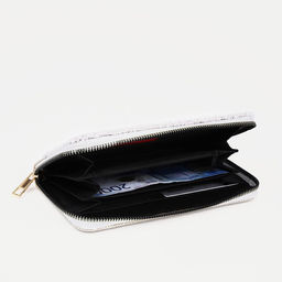 Кошелёк на молнии, цвет серый - Simaland фото 3