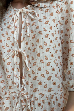 Костюм муслин SET070/05/Белый, бежевый