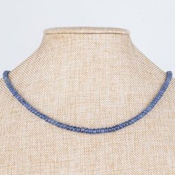 Бусы из Танзанита (Африка)