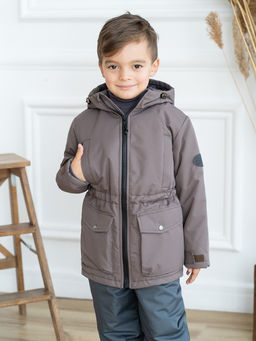 Куртка детская демисезонная серая