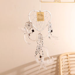 Ловец снов «Пять белых сердец», 0.7×16×45 см