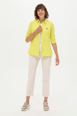 Женская базовая рубашка с длинным рукавом - U.s. polo assn фото 10