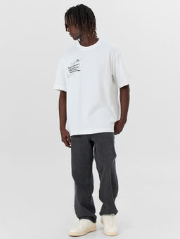 Футболка мужская белая с надписью хорошо идти, когда зовут - Mark formelle фото 3