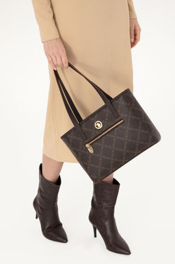 Женская коричневая сумка через плечо Неожиданная скидка в корзине - U.s. polo assn фото 2