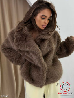 Шуба женская из искусственного меха - Bruno фото 4