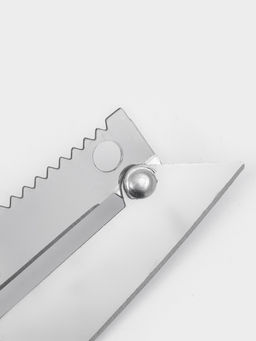 Цена за 2 шт. Шинковка, нож для нарезки, открывалка Доляна Помощник, 3 в 1, 19.5 см (лезвие 9.8 см), цвет серебряный, чёрный фото 4