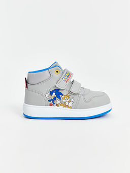 Sonic Bask?l? Erkek Bebek Spor Ayakkab? - Waikiki фото 2