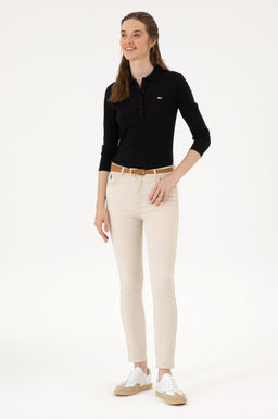 Kad_n Siyah Basic Sweatshirt Sepette S_rpriz _ndirim - U.s. polo assn фото 4