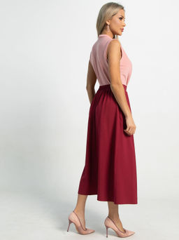 Юбка миди Мариэтта (малиновая) Ю15718-16М - Lt collection фото 3