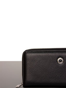 LACCOMA кошелек LA-1073-черный натуральная кожа  фото 4