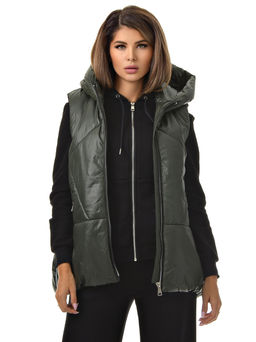 ЖИЛЕТКА М-531 ТЕМНЫЙ ХАКИ - А+б коллекция фото 4